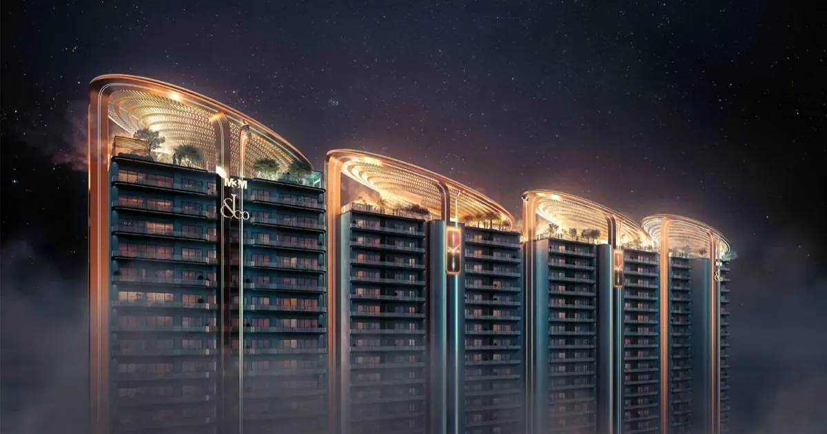 M3M Jacob & Co Residences - hero artistic impression