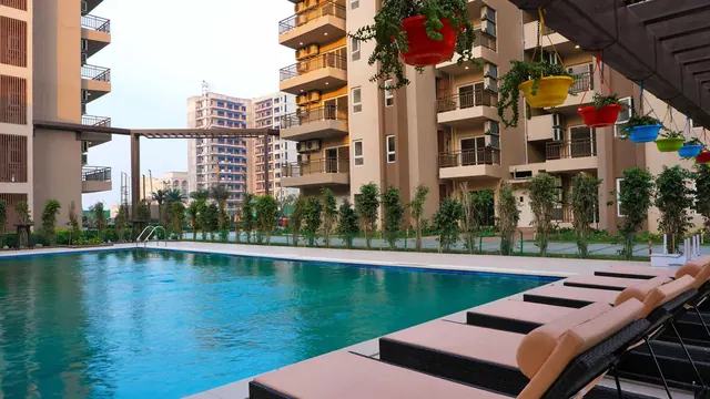 Adani Oyster Grande — swimming pool (real photo)
