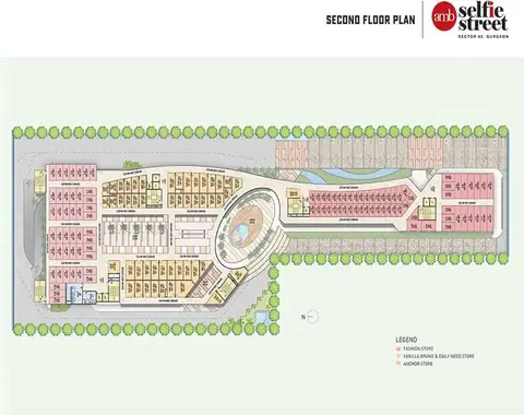 AMB Selfie Street Second Floor floor plan
