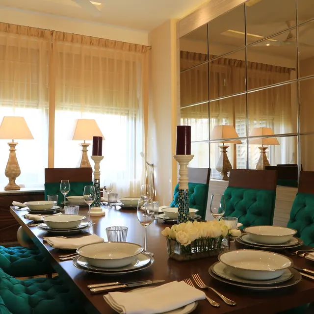 Ambience Creacions — sample apartment dining