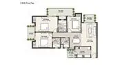 Ansal Highland Park 3 BHK floor plan