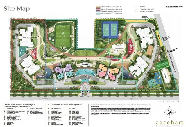Ashiana Aaroham master plan / site layout