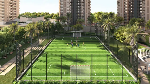 Ashiana Aaroham — football ground