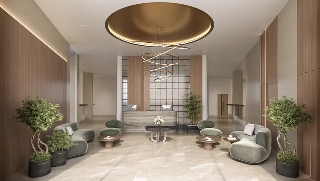 Ashiana Aaroham — entrance lobby interior