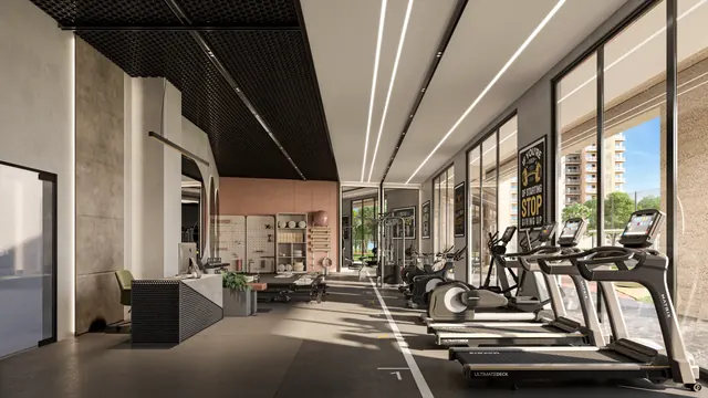 Ashiana Aaroham — gym interior