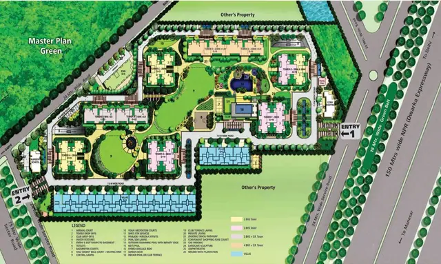 Assotech Blith master plan / site layout