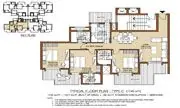 ATS Kocoon Gurgaon 3 BHK floor plan