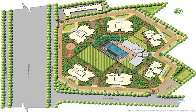 ATS Kocoon Gurgaon master plan / site layout