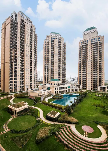ATS Tourmaline — towers with pool and landscape, portrait