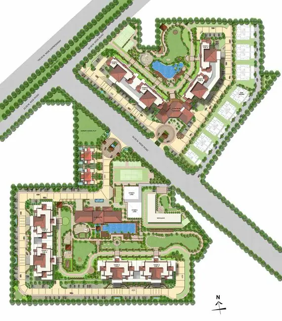 ATS Triumph master plan / site layout