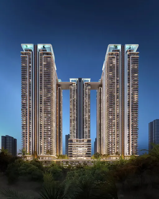 Aura The Aerth — Tower elevation (render)
