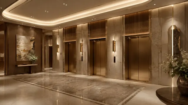 Aura The Aerth — Tower lift lobby (render)