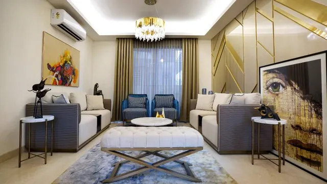 Bestech Altura — sample apartment living room