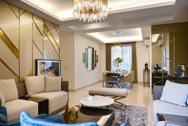 Bestech Altura — sample apartment living/dining