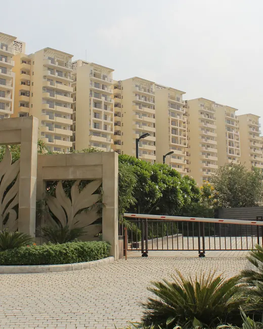 Bestech Park View Ananda — entrance gate and apartment towers (real photo)