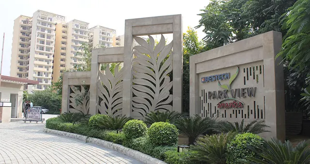 Bestech Park View Ananda — entrance signage and landscaping