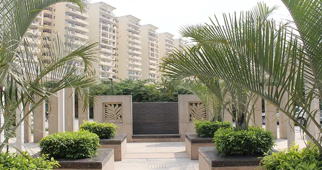 Bestech Park View Ananda — landscaped courtyard