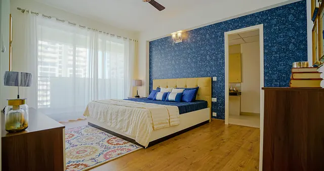 Bestech Park View Sanskriti — sample bedroom