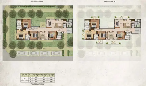 BPTP Amstoria 4BHK + 6T + Basement floor plan