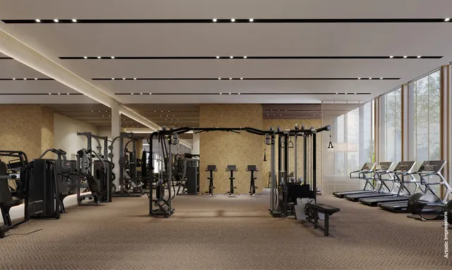 BPTP Verti Greens GAIA Residences — gym