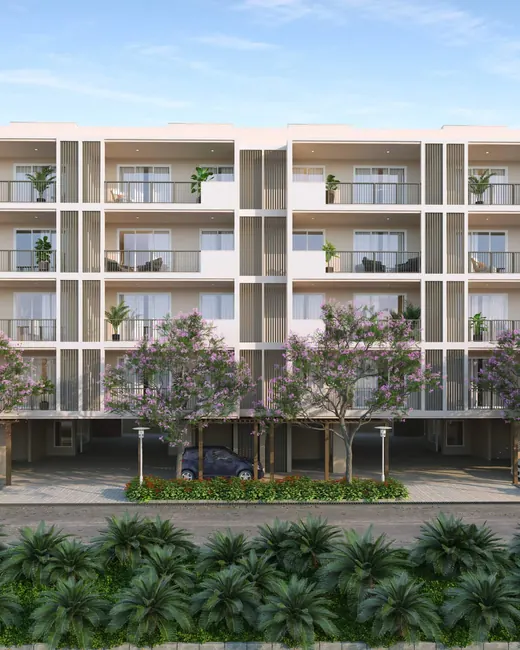 DLF Garden City Enclave — independent floors exterior (render)
