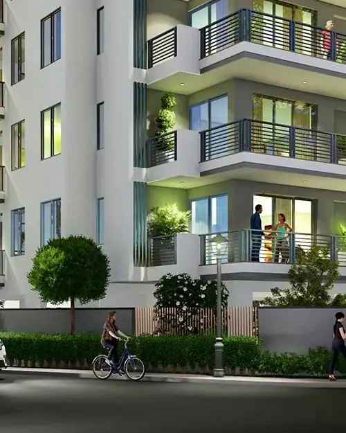 DLF Garden City exterior view, Sector 91 Gurgaon