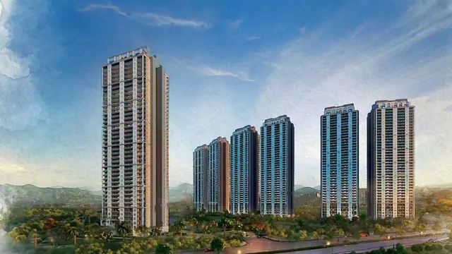 DLF Privana South towers exterior, Sector 77 Gurgaon