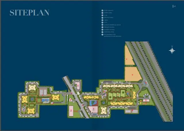 DLF The Ultima master plan / site layout