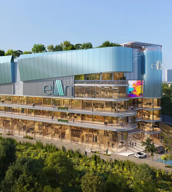Elan Imperial — Facade elevation render