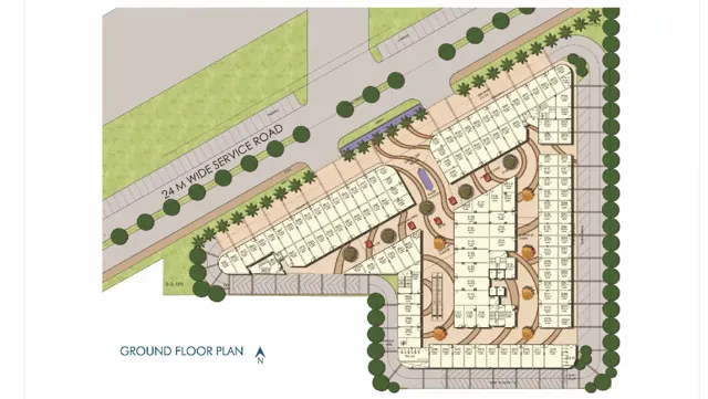 Elan The Mark Ground Floor Shop floor plan