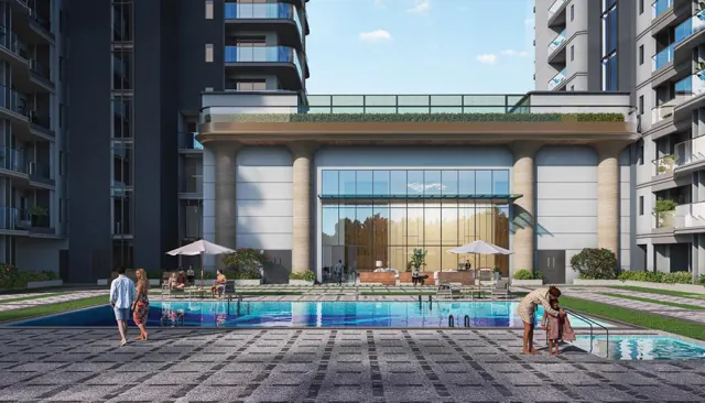 Clubhouse and pool