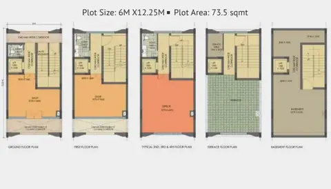 Emaar EBD 65 SCO floor plan