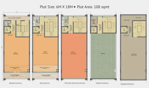 Emaar EBD 65 SCO floor plan