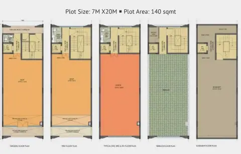 Emaar EBD 65 SCO floor plan