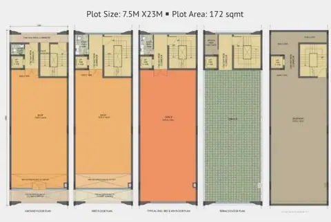 Emaar EBD 65 SCO floor plan