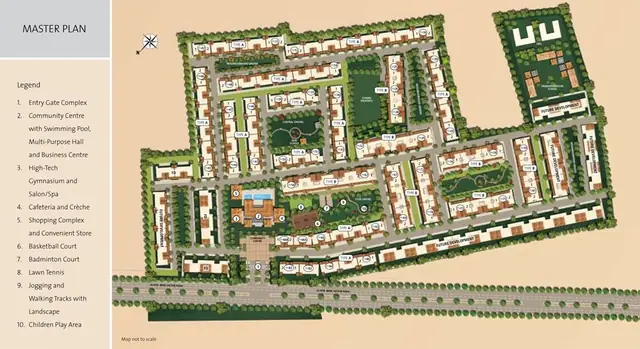 Emaar Palm Hills master plan / site layout