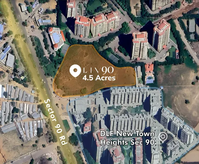 Ganga Nine Zero master plan / site layout