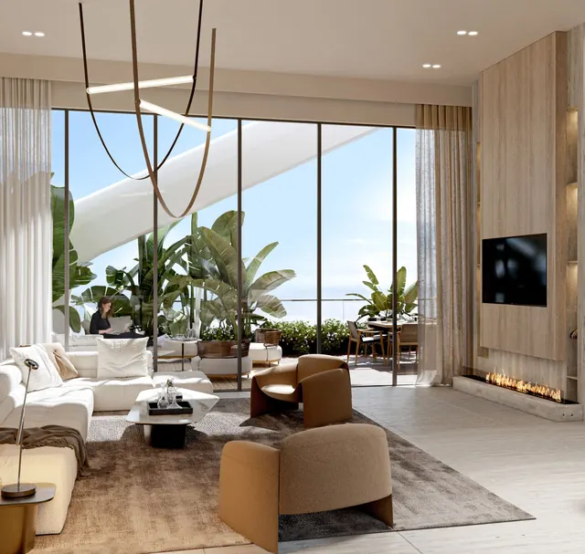 Ganga Realty Nandaka — living room interior