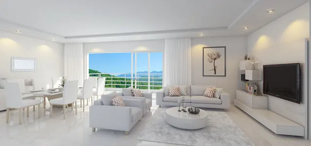 Godrej Aria — living room interior