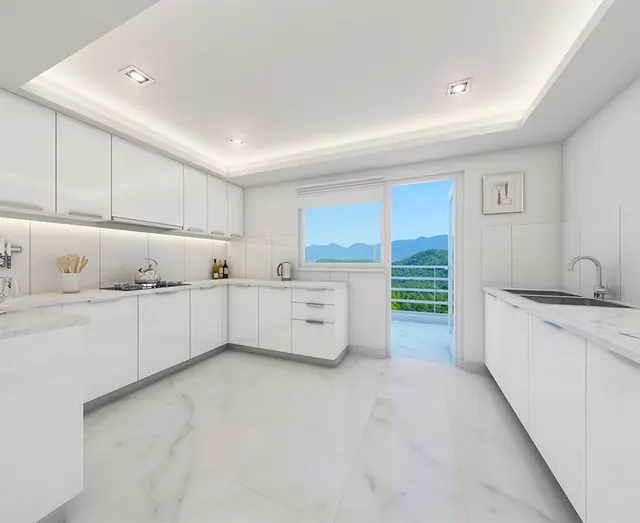 Godrej Aria — kitchen interior