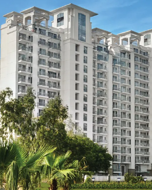 Godrej Frontier — completed towers (actual photo, panoramic banner)