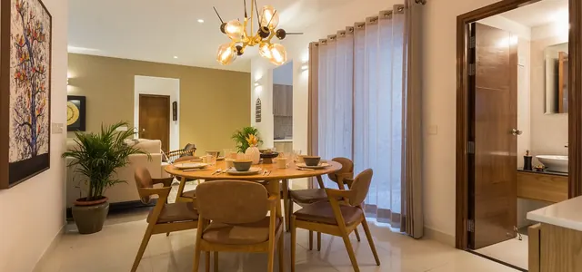 Godrej Habitat Gurgaon — dining area interior