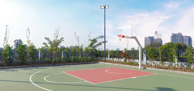 Godrej Icon — basketball court (actual photo)