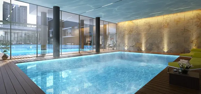Godrej Meridien — indoor pool