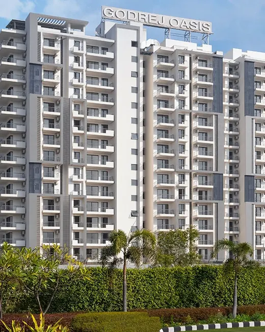Godrej Oasis — tower exterior