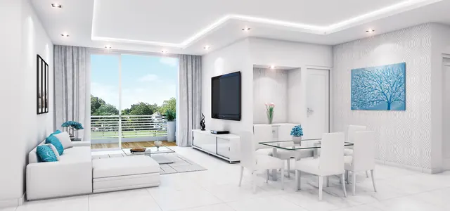 Godrej Oasis — living room interior