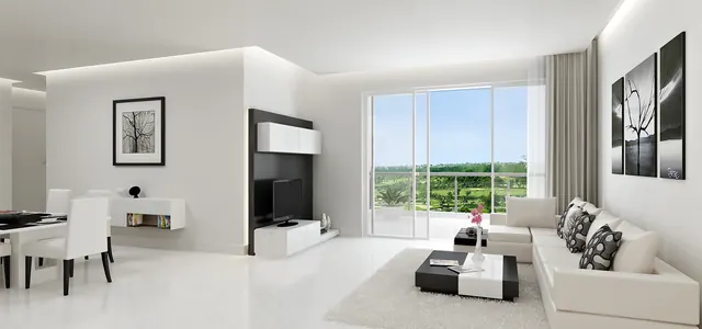 Godrej Summit — living room interior
