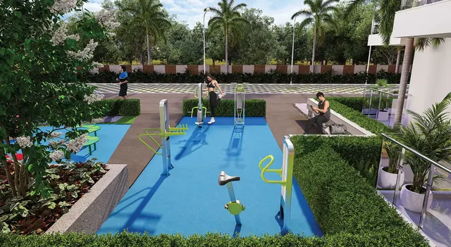Godrej Suprema — outdoor gym
