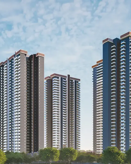 Godrej Zenith — towers elevation