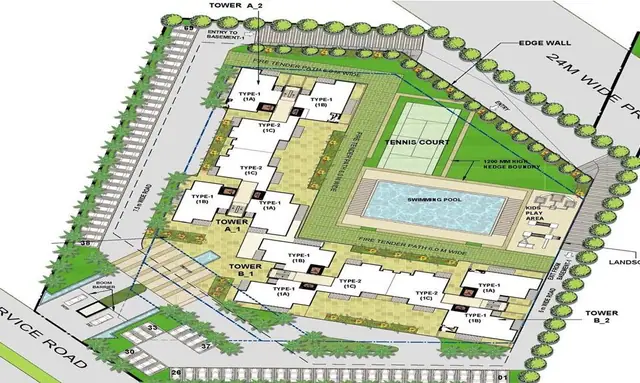 ILD Grand master plan / site layout